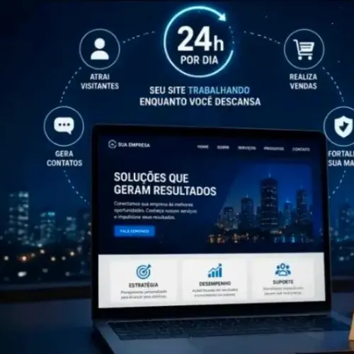 Como Um Site Trabalha Pela Sua Empresa 24 Horas Por Dia