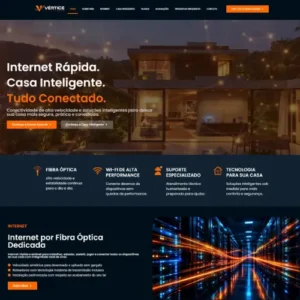 Site vertice telecom serviços de internet paraty